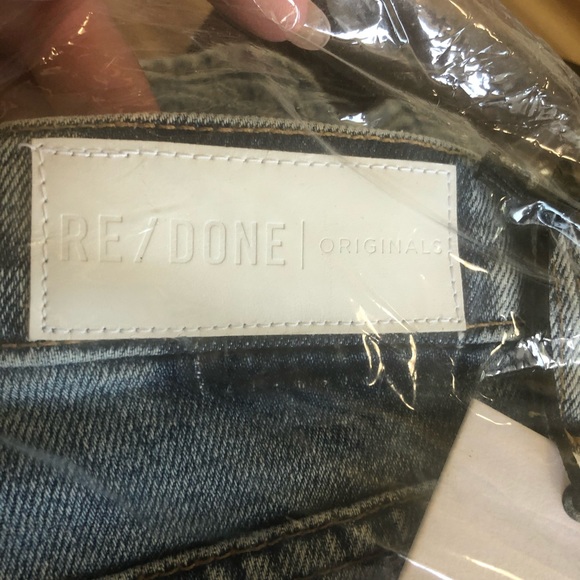 NWT RE/DONE High Rise Ankle Crop Jean Mid 90’s 31 - Picture 5 of 7